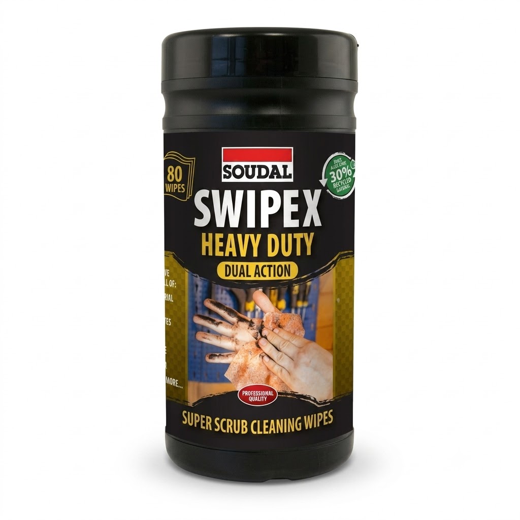 22. Soudal Swipex Scrub-Clean Wipes 80pcs - Image 1