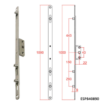 KORE 1000mm Window Lock 22mm Backset 9mm