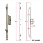 KORE 800mm Espag Window Lock 22mm Backset 9mm