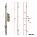 KORE 400mm Window Lock 22mm Backset 9mm