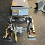 Kooples Hardware Jedo JV10EPC Lock Plate Chrome