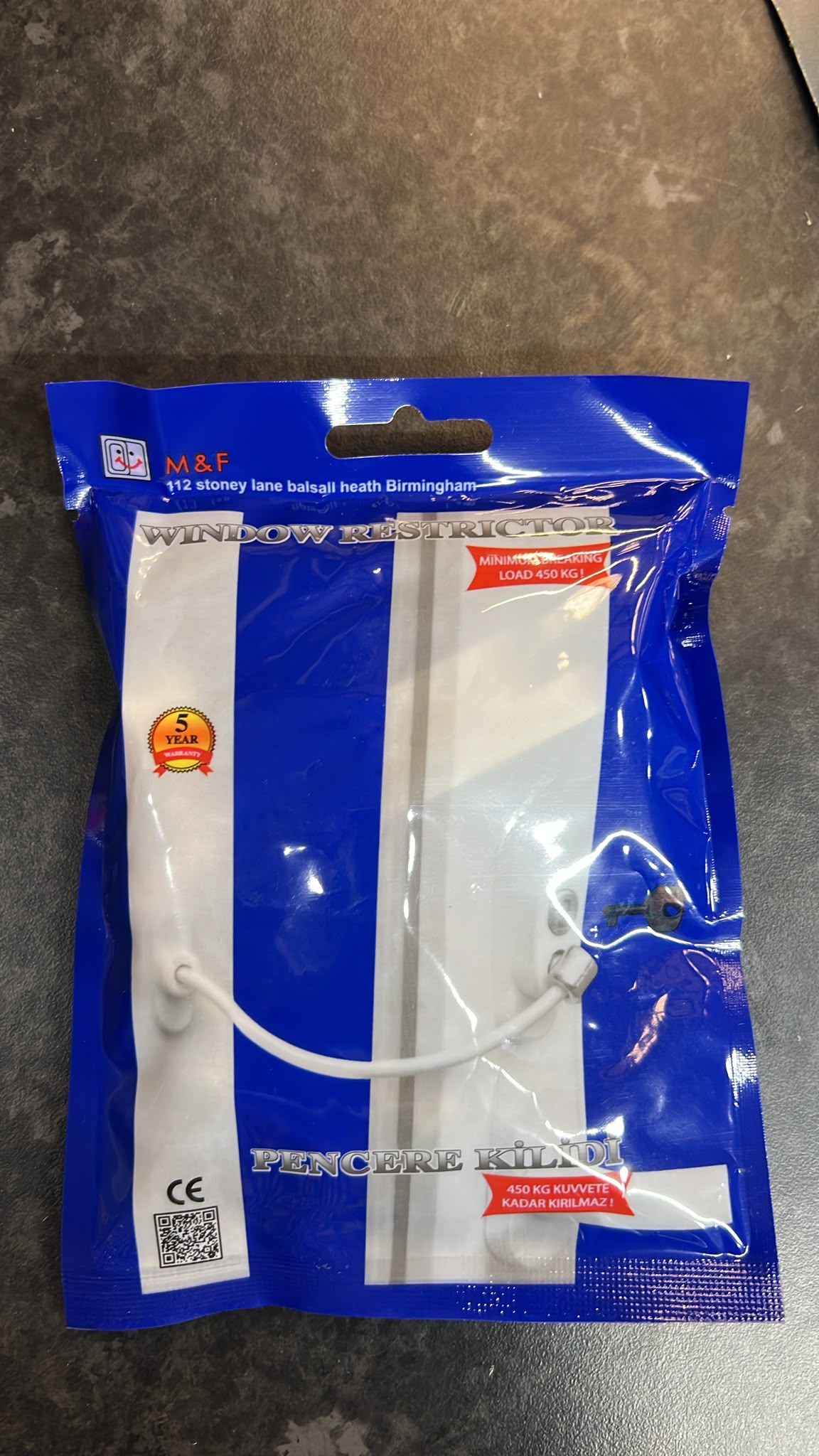 WhatsApp Image 2026-07-29 at 3.11.40 PM Window Cable Restrictor Safety Lock Heavy Duty - Image 1