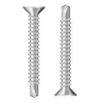 CSR 4.8 x 50 Zinc Csk S/Tap Thread S/Drill 500/Box