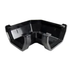 Black Square 90° Gutter Angle uPVC Rainwater Gutter Corner