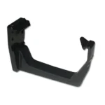 Square Gutter Fascia Bracket Black Rainwater Gutter Support