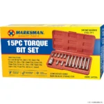 Marksman 19 Piece Double End Power Bit Set with Magnetic Bit Holder