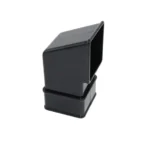 Black Square Downpipe Shoe Rainwater Pipe Bottom Outlet