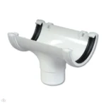 Half Round Guttering Running Outlet Roof Drainage Fitting