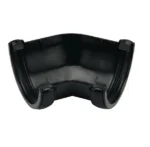 Half Round Gutter 135° Angle 112mm uPVC Rainwater Fitting - Image 2