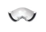 Half Round 90° Gutter Angle Rainwater Guttering Fitting - Image 2