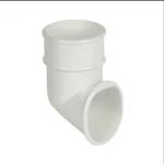 Half Round Shoe Rainwater Downpipe Drain Outlet Fitting