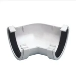 Half Round Gutter 135° Angle 112mm uPVC Rainwater Fitting