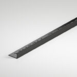 12mm Black Square Edge Metal Trim