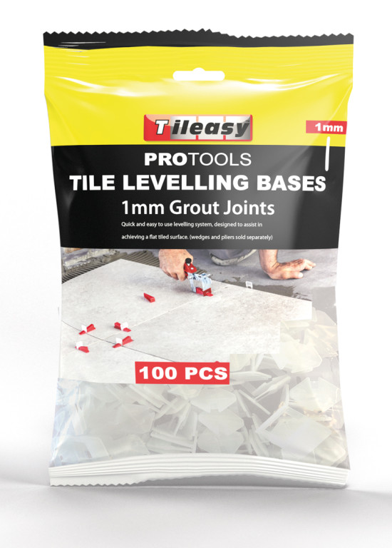 twlb100-1mm TILEASY Tile Wedge Levelling Base 100/1mm - Image 1